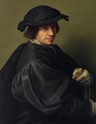 Retrato de Galeazzo Campi (1475-1536) el padre del artista, c.1530-40